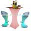 Cheap Bar Table Sets /PE RGB Color Changing Remote Control Nightclub LED Plastic Table Mobile Bar Furniture Sets