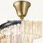 Modern American Crystal Glass Rod Pendants Chandelier Lighting Fixture For Living Room Dining Room Kitchen Island Foyer Lobby