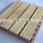 3d mdf grooved wooden auditorium cheap diffuser acoustic panel