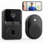 Ringsee Outdoor Waterproof Wireless Doorbell Mini Battery Video Doorbells Smart Home Security Camera System With Doorbell