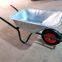 galvanized tray wheel barrow 100 liter of garden trolley hand truck