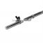 Barbell bar with spring collars 150cm weight bar