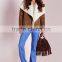 2015 Women Winter Waterfall Faux Suede Coat