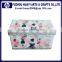 Oem organizing boxes decorative faux leather cotton storage box