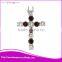 Elegant ladies cross shape necklace pendant with charm