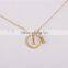 wholesale fashion silver lock and key pendant 925 solid silver gold plated necklace