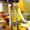 New Arrival Warm Fashion Long Striped Wool Acrylic Knitted Girls Winter Scarf