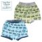 100% cotton underwear infant products high quality boxer pants for baby boys wholesale cute car pattern