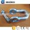 US Type Screw Pin 10mm Load Rated 1,000kg chain D Shackle