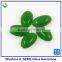 New fashion oval cabochon cut glass gemstone with green jewelry making glass stone