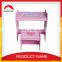 pink MDF kids study table and chair set