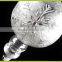 long stemmed clear tealight replacement glass candle holder
