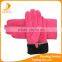 2016 winter classic warm gloves lining polyester pink sheep suede leather glove