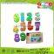 2015 preschool smart game wooden kids number puzzle toys