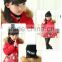 2015 prom hot selling fashion red color with flower fabric joint winter jacket kids winter jacket for girls coat