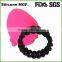 Shinerin Fashion women men children logo printed silicone bangles and bracelets
