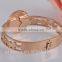 New Fashion Lucky Horse Female Bangle rose gold bracelet For Women