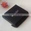 Black paper folding box with your logo printing