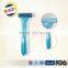 Wholesale cheap disposable razor with double blades