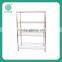 adjustable wire metal shelving rack