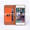 2016 Newest Hot Selling Leather Wallet Case for iphone 6 with One Card Slot