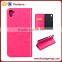 Desimon OEM Magnetic Flip ID Card PU Leather mobile phone Cover for HTC 826