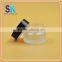 Stock Matte Clear Glass Jar of Cream With Lid Cosmetic Glass Bottle