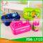 New Style plastic food contaniner , kids plastic lunch box with water bottle                        
                                                Quality Choice