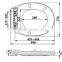 Mute NON-Soft close wc seat cover JY7701-PP