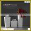 2016 white bisque firing basket matt ceramic vase made in china