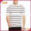 Men's short sleeve polo shirts OEM branded mens cotton polo shirt classic collar men striped polo T shirt