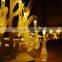 Waterproof 20 LEDs 5M 16ft Drop LED String Light Outdoor Solar Garden Lamp with 4 Color For Christmas Wedding Party Decoration