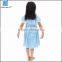 Halloween Blue Color Girls Princess Dress Costume for Party
