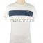 100% cotton softextile short sleeve white men t-shirt