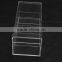 custom acrylic 3 compartment small storage case holding accessor jewelry trinket cosmetic makeup organizer acrylic box with lid