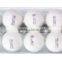 hollow plastic ball, 9g ball shape container, white hollow plastic ball half 31mm