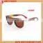 Cheap Natural Wooden Sunglasses Vintage Half Frame Bamboo Sunglasses                        
                                                Quality Choice