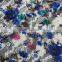 115gsm mesh jacquard nylon87%spandex13% Blueberry color julian lycra fabric