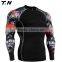 Rash Guards custom logo / Double Need stitching Rash Guards/Long sleeves Rash Guards