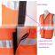 2014 Hot Selling Orange Road Security EN471 Standard Mesh Reflectiing Safety Vest from China