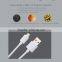 Wholesale Fast Data Transmit Charging micro Round USB data cable For Iphone