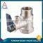 TMOK Brass safety valve with plastic handle pressure safety valve safety relief valve for water boiler                        
                                                Quality Choice