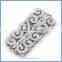 3 Strands Sterling Silver Micro Pave Zircon Rectangle Multifunction Double Safe Box Clasps Necklace Connector Charm SC-CZ031