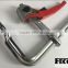 2015 Quick wood F bar clamp fixed double ratchet clamp plastic Handle ratchet clamp