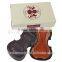 Violin Shape Wood Box Case Packaged Violin Rosin Instrument Strings Rosin