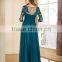 New Evening Dress 2015 Chiffon Long Party Dress Plus Size Appliques Mother Of The Bride Dress XP-57