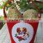 felt Christmas pet food containers