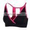 nylon/spandex gym bra, active bra, yoga bra for women