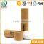 Cylinder shape biodegradable matt brown kraft paper clothing tube fabric cardboard tubes with custom logo                        
                                                Quality Choice
                                                              