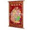 Happiness Given by God Chinese New Year Wall Scroll With Shimmer Luminous Velvet Character